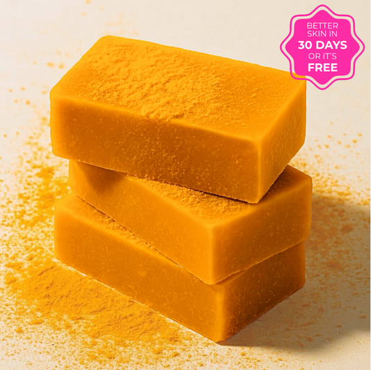 Turmeric Brightening Soap (with Vitamin C, Alpha Arbutin, Oat)