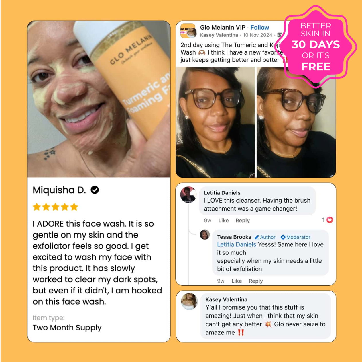 Turmeric and Kojic Foaming Face Wash